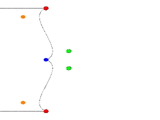 two bezier_spline segments, not smooth