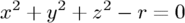 sphere polynomial